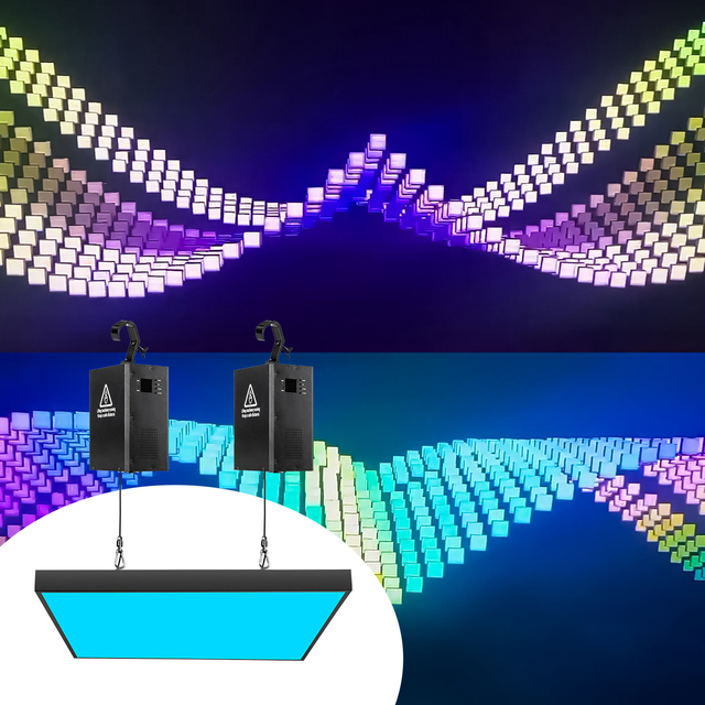 Club Lighting Stage Kinetic Xlwinch Dmx Kinetic Led Panel