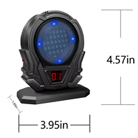 Cible de tir électronique à détection laser infrarouge, réinitialisation automatique, entraînement en extérieur, voyant LED, jouet pour adulte