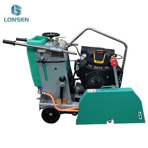 Lonsen Q600 24HP <b>Gasoline</b>/Diesel GX690 2V78 R670 Double Cylinder Engine 600mm Blade High Efficiency Concrete Asphalt Road - Product Image 2