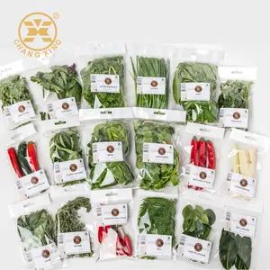 Прозрачный мешок для салата, салата из свежих фруктов, овощной пластиковый рукав, вентилированные пакеты