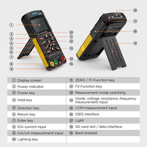 OEM DM303 Tester sirkuit K Line dapat baris pabrik AUTOOL terbaru diagnostik otomatis Multimeter otomotif - Product Image 5
