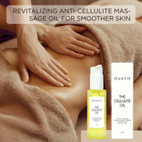 Huile de massage corporel AiXin en marque propre avec huile essentielle naturelle 100 ml - Réduit les cellules graisseuses excédentaires, raffermit la peau et hydrate