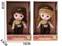 Poupée de mode de 8 pouces avec accessoires, adorables poupées assorties pour filles, mini-poupées réalistes en boîte vitrine pour les grossistes