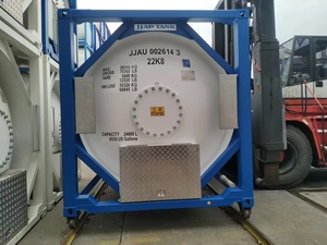 Tanque ISO R134a 21000kg para Aire Acondicionado <span class=keywords><strong>de</strong></span> Automóvil, Gas Refrigerante, Suministro Directo <span class=keywords><strong>de</strong></span> Fábrica China, Alta Pureza 99.9%, Contenedor Económico - Product Image 3