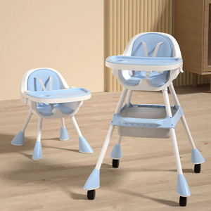 Mesa y Silla <span class=keywords><strong>de</strong></span> Comedor Versátiles para el Hogar, Cochecito <span class=keywords><strong>de</strong></span> Bebé Multifuncional y Compacto, Plegable para un Almacenamiento sin Esfuerzo - Product Image 3