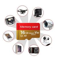Kartu Mini TF Card 8GB-256GB Kelas 10 U3 V30 A1 Kecepatan Tinggi untuk Kamera & DVR