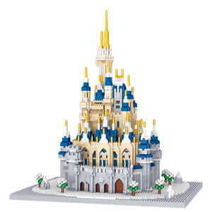 الثلوج القلعة الطوب بناء مجموعات الالعاب 4775 قطعة البسيطة كتلة الجذعية لعبة التعليم الشارع الرؤية الالعاب العملاقة - Product Image 1