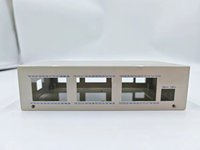 Cangkang kotak penutup aluminium Premium untuk sumber daya listrik pabrik lembaran langsung fabrikasi logam lah bawaan produk Premium
