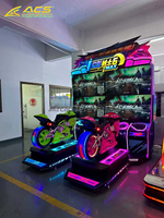 Machine de jeu simulateur de course à monnayeur ACS Konghui, vente directe usine, pour deux joueurs, pour centres de jeux vidéo