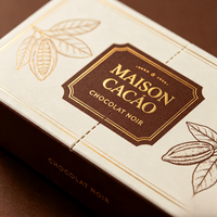 Boîte cadeau en carton avec laminage mat, taille personnalisée OEM, pour chocolats faits main, pralines, emballage de vente au détail
