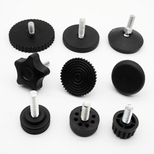 Accessoires de mobilier en plastique, pieds de nivellement extérieurs, glissières pivotantes, pieds réglables, niveleurs d'injection, support OEM - Product Image 6