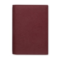Vente en gros Multifonctionnel Voyage Portable Personnalisé Boucle Passeport Couverture Portefeuille Mode Saffiano Vegan Cuir Passeport Titulaire