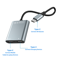 Module de charge pour lunettes intelligentes AR 3D VR AR Adaptateur de charge USB C AR Smart Glasses Hub
