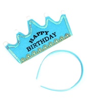 Fête d'anniversaire Accessoire LED Clignotant diadème Bandeau Enfant Princesse Couronne Bandeau Costume LED joyeux anniversaire Diadème