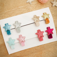 Barrettes à cheveux personnalisées en velours et polyester avec paillettes et franges pour tout-petits/bébés/enfants