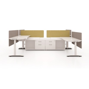 MIGE Luxury Modern <b>Desk</b> Office <b>Desk</b> Electric Height Ajustable Executive Office <b>Desk</b> Furniture - Product Image 6