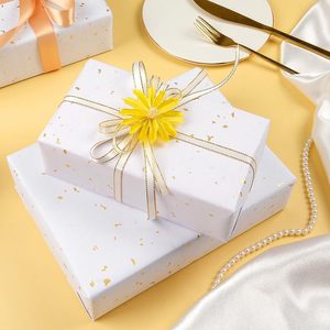 High End Gift <b>Wrapping</b> <b>Paper</b> Large Size Single Side Hot Stamping For Christmas Valentine Birthday Craft Packaging - Product Image 3