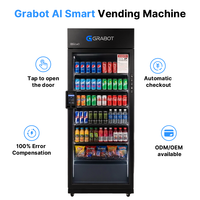 Máquina Expendedora Inteligente con IA, Pago con Tarjeta al Abrir la Puerta, Kiosco Inteligente con IA, Máquina Expendedora Combinada Inteligente con IA, Kiosco Digital para Bebidas y Aperitivos
