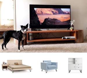 Lingtian tragbarer kleiner Klapptisch Höhen verstellbare Holzplatte Abnehmbare Eisen beine DIY Ess möbel für Schlafzimmer Lowes - Product Image 6