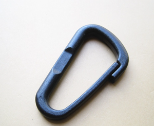 46*27mm Custom Good Outdoor Climbing moschettone portachiavi Quick Plastic moschettone Hook