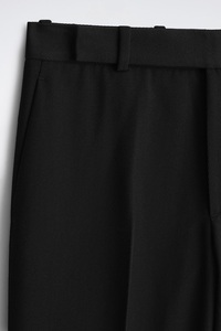 <span class=keywords><strong>Pantaloni</strong></span> Casual da <span class=keywords><strong>Uomo</strong></span> a Gamba Larga, Eleganti, in Lana Plissettata, Stile Baggy, da Ufficio, Dritti, Vintage, Vestibilità Rilassata, di Lusso - Product Image 6