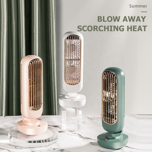 OEM Rechargeable <b>USB</b> Mechanical <b>Control</b> Plastic Tower Fan Mini Portable Low Noise Ventilation Cooling Air for Household Use - Product Image 6