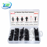 Kit d'Assortiment de 100 Pièces de Fixations Universelles et Rivets pour Réparation de Pare-chocs et Habillages de Portes de Voiture – Vente Directe Usine