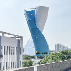 Krachtige Superieure Prestaties Lage Snelheid Verticale Windturbine 2kw 1000W 900W 800W 700W 600W Kleine Windturbine Op Het Dak