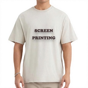 เสื้อยืดเฮนลีย์แขนสั้นสีฟ้าอ่อนสำหรับผู้ชาย ทรงปกติ ผ้าฝ้ายถัก สไตล์ลำลอง คอทรงโอ ระบายอากาศได้ดี น้ำหนัก 200 กรัม - Product Image 4