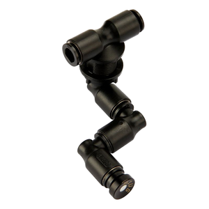 C199 Nebulizador de reptiles de riego de jardín de plástico de 4 cabezales con boquilla de conexión rápida para uso de PatioGarden de tubería de 1/4'' - Product Image 1