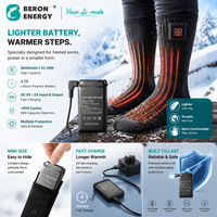 Batterie lithium-ion 6000 mAh en gros pour l'alimentation de tous les vêtements chauffants 5V, accessoires de ski et de cyclisme chauffants