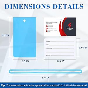 Baggage ID Label Essential Travel Accessories Suitcases International International Must Haves Accessories Sodsay Luggage Tags - Product Image 4