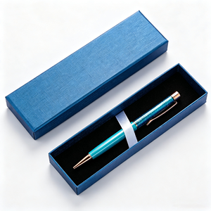 Boîte d'emballage personnalisée pour stylo en papier, boîte promotionnelle économique, boîte d'emballage individuelle pour stylo, présentation de cadeau avec logo personnalisé - Product Image 6
