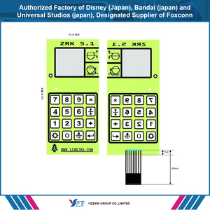 Clavier de réparation personnalisée à membrane, panneau de commutateur à membrane étanche pour col rabattable - Product Image 5
