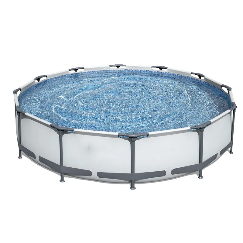 Inflatable Outdoor Ground Pool Set для Adults, Round Frame, Large Plastic, Swimming Pool, Spa, amusement Park