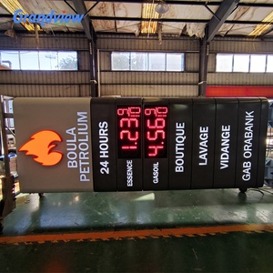 Pylône <span class=keywords><strong>de</strong></span> signalisation autoportant pour station-service, pour affichage <span class=keywords><strong>de</strong></span> pompes à carburant et <span class=keywords><strong>de</strong></span> signalisation <span class=keywords><strong>de</strong></span> carburant - Product Image 6