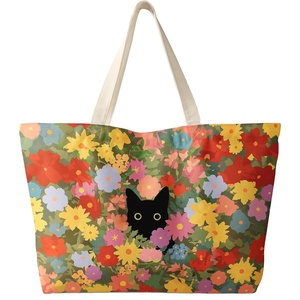 Canvas Tote Bag <b>Heavy</b> <b>Duty</b> Reusable Blank Cotton Shopping Bag for Grocery Shopping Promotional Gifts Daily Use - Product Image 6