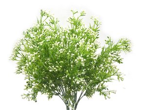 Artificial <strong>Plants</strong> Fake Flowers UV Resistant Faux Green Greenery Fake Plastic Flowers Shrubs <strong>Plants</strong> Hanging Planter Home Garden - Product Image 6