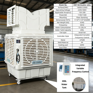 Hot bán 18000cmh nhà máy nước nhiệt độ bay hơi CPU công nghiệp điều hòa không khí cho hội thảo làm mát với các thành phần cốt lõi động cơ bơm - Product Image 2