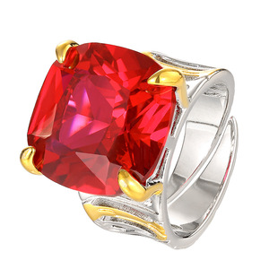 Diseño Personalizado, Ecológico, Cobre, 16*16mm, Gema de Zirconia, Chapado en Oro de 18K, Forma de Constelación Tradicional - Product Image 1