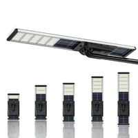 Lampe de rue solaire LECUSO Manufacture 30W 60W 90W 120W 150W Lampadaire solaire à LED étanche avec contrôle