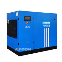 Compresseur d'air à vis à fréquence variable à haut débit d'air (CFM) 60/75/100/150/175HP 160/250/315/355KW 7-13Bar