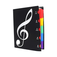 Carpeta Porta Partituras Zeamor Tamaño A4, 40 Fundas, 80 Vistas, Bolsa para Documentos, Material PP, Protector de Hojas, Escolar ZM925