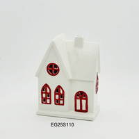 Décoration de Noël en céramique et porcelaine avec éclairage LED