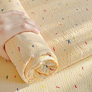 Drap-housse pour bébé 100% coton mousseline, ultra doux, respirant, ajustement parfait à 360° °   Matelas élastique pour lit de bébé adapté aux lits pour tout-petits - Product Image 2