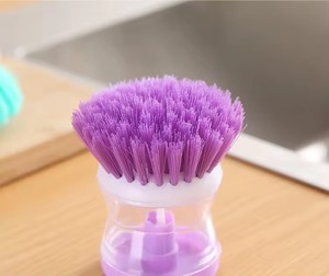 2024 nueva herramienta de cocina cepillos de cocina cepillo de limpieza de cocina redondo al por mayor - Product Image 4