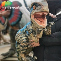 Costume de dinosaure animatronique réaliste grandeur nature pour parcs d'aventure intérieurs et centres commerciaux