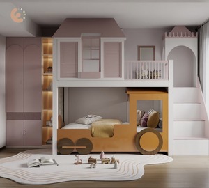 Eibele, nuevo diseño personalizado, casa del árbol <span class=keywords><strong>para</strong></span> niños, literas <span class=keywords><strong>para</strong></span> niños, muebles <span class=keywords><strong>de</strong></span> dormitorio, litera <span class=keywords><strong>de</strong></span> madera maciza <span class=keywords><strong>para</strong></span> niñas con escalera - Product Image 1