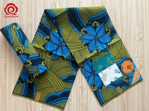 Tissu <span class=keywords><strong>sud</strong></span>-<span class=keywords><strong>africain</strong></span> en coton Ankara imprime un tissu de cire hollandaise aux couleurs vives à chevrons pour garçons filles de confiance - Product Image 5