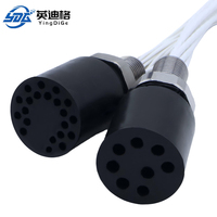 Conector Subacuático Impermeable de Alta Corriente de 12 Pines, Macho y Hembra, Estándar IP68, YingDiGe YDG-HCC-12-M/F-S/C